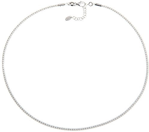 Silberketten Store Fashion Omega Halsreif 2mm - Länge 40cm - echt 925 Silber