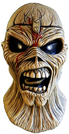 Trick Or Treat Studios Unisex Mask Piece Of Mind Iron Maiden Mask