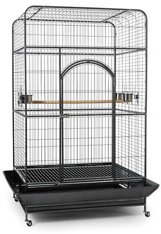 Prevue Pet Products Empire Bird Cage, X-Large, Black Hammertone,46 L x 36 W x 78 1/4 H
