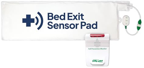 Smart Caregiver Wireless and Cordless Weight Sensing Bed Pad – 10” x 30” (Monitor or Alarm Included).
