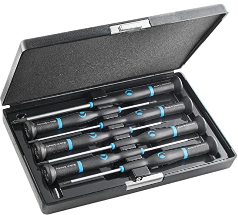 Witte 89323 Wittron-Schraubendreher-Satz 2K 7-teilig, Torx 5-15 in hochschlagfester Kunststoffkassette
