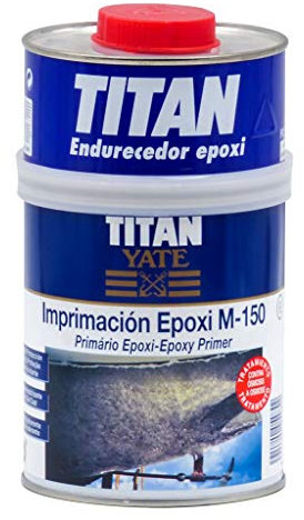 Titan - Imprimación Epoxi Capa Gruesa M150 Semi-Brillante 750Ml - Envase: 0.75 L