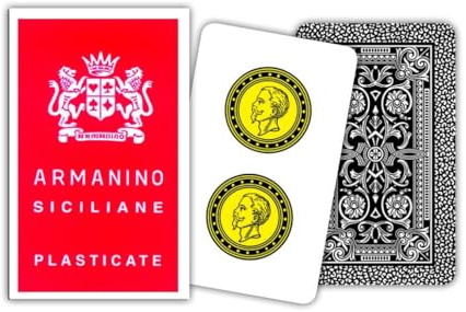 Modiano 313378 Carte da Gioco Siciliane Armanino