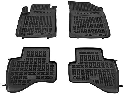 MDM gummimattor för Aygo från 07.2014 – passform, dörrmattor med hög kant 5 cm, kod. 3D 5722
