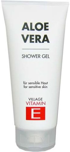 Village Vitamin E Shower Gel Tube Aloe Vera (Duschgel 200 ml, Duschschaum Unisex) 952401