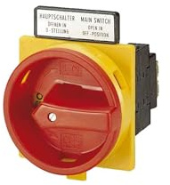 Eaton Eaton Moeller Trennschalter 3P+N-polig 32A Bündige Montage Schwarz IP 65 15kW 690V ac 1, 3-phasig