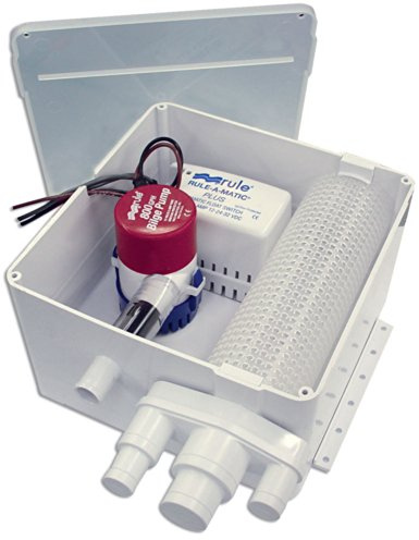 RULE - Sistema di scarico per doccia a più porte, 24 V, 98A-24