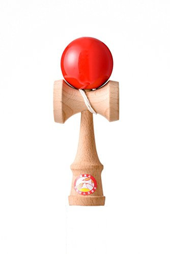 Kendama First Red Japan Association Recommended Wooden (Preliminary Yarn with)