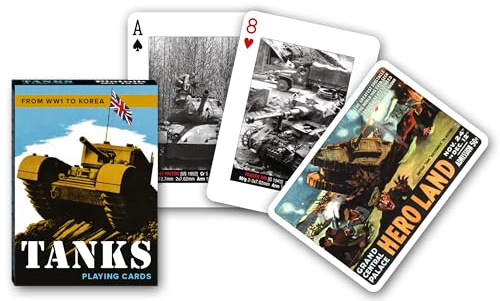 Piatnik 1542 Tanks Panzer Spielkarten