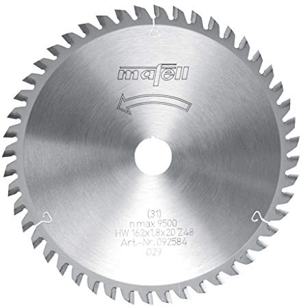 MAFELL Sägeblatt-HM 162x1.8x20 48Z/WZ