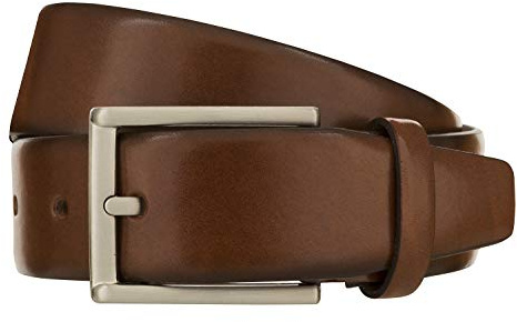 Monti LONDON Gürtel Herrengürtel Ledergürtel Cognac 8486, Farbe:Braun, Länge:125