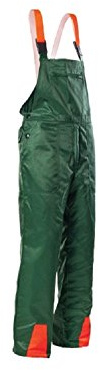 SWS KWF Schnittschutzhose schnittfeste Hose Latzhose Made in EU gr?n
