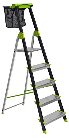 Escabeau Aluminium, 6 Marches Rivetées, 3.20m Hauteur d'Accès