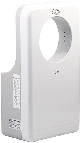 Sichler Haushaltsgeräte Sensor-Händetrockner: Vollautomatischer Profi-Händetrockner mit LED-Beleuchtung, 1.450 Watt (Automatische Händetrockner, Elektrische Händetrockner, Seifenspender)