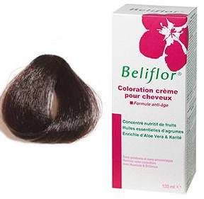 Beliflor Coloration Crème Châtain Cendré Clair N°20 135 ml