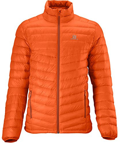 Salomon Herren Halo Daunenjacke, Herren, Orange Glow