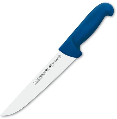 3 Claveles Cuchillo Carnicero Proflex, Acero Inoxidable, Azul, 24 cm-9.5