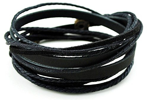 axy WICKELARMBAND Serie 1 TWIC1! ECHT Leder Armband Surfer Surferarmband