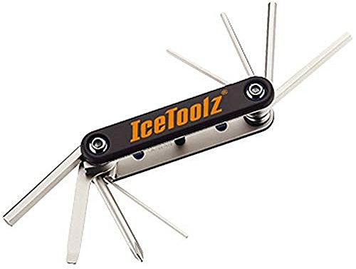 IceToolz Hex Key Set, Black, M