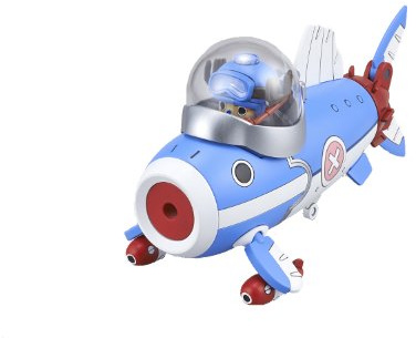 Bandai Hobby- Gundam Submarine Robot 3 Model Kit Figura 10 CM One Piece Chopper Robo Series (BDHOP894328)