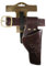 Schrödel 7500154 Ceinture Duel 55-90cm avec Holster, One Size