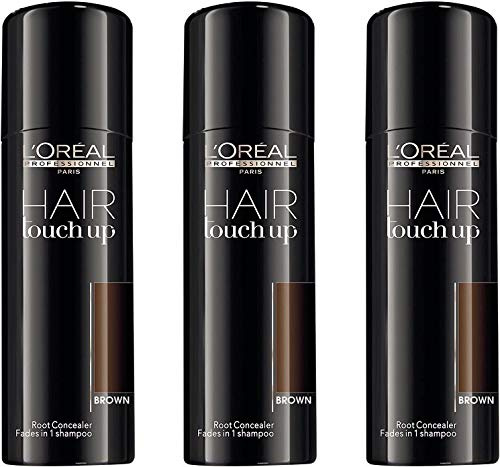 Lot de 3 Loreal Hair Touch Up brun 75 ml