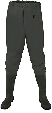 Taille Wathose , Grün , 43 EU , Watstiefel Angeln Hosen WASSERSCHUTZANGLERBUNDHOSE