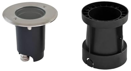 EVN Lichttechnik Bodeneinbauleuchte 679 235 V2A 230V GU10 35W Bodeneinbauleuchte 4037293792356