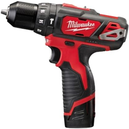 Milwaukee - Perceuse à percussion M12™ 12 V Li-Ion 2.0 Ah 30 Nm 2 vitesses - M12 BPD-202X