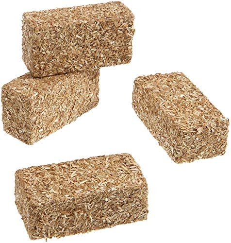 Kids Globe Farming Heuballen, 4 Stück, rechteckig, für realitätsnahes spielen, perfekte Ergänzung für den Bauernhof - 610704