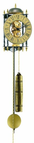 Hermle Klassische 8-Tage-Wanduhr mit Kettenantrieb mit Glockenschlag auf der Stunde 70504-000701