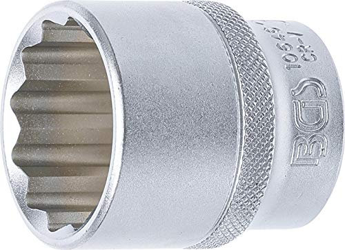 BGS 10646 | Llave de vaso 12 caras | entrada 12,5 mm (1/2) | 30 mm
