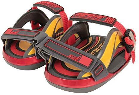 RS1 Pocket Roller Rollschuhaufsätze für Schuhe rot Gris/Rouge/Jaune 38,5-42