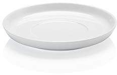 Arzberg 2100000014751 Cucina Cafe-au-Lait Untertasse 'Cucina', Ø 16,5cm, Porzellan, weiß (6 Stück)