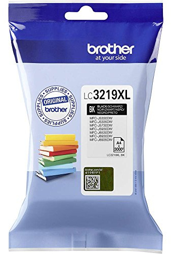 Brother Original XL-Tintenpatrone LC-3219XLBK schwarz (für Brother MFC-J5330DW, MFC-J5335DW, MFC-J5730DW, MFC-J5930DW, MFC-J6530DW, MFC-J6930DW, MFC-J6935DW)