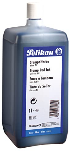 Pelikan 351312 Inchiostro per timbri - blu - 1 l