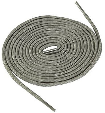 Collonil Schnürsenkel Kordel rund dick - Ø 3 mm 90 cm Dunkelgrau
