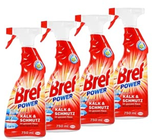 Bref Power Kalk und Schmutz Spray 750 ml, 4er Pack (4 x 750 ml)