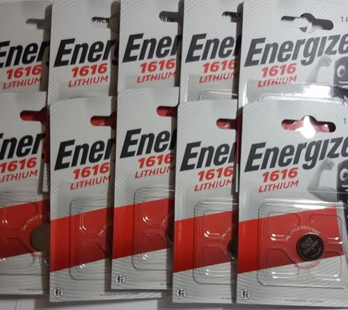 ENERGIZER CR1616 LOT DE 10 PILES AU LITHIUM 3V
