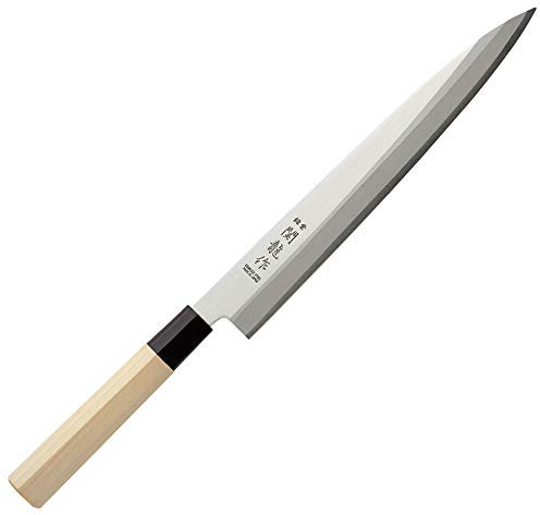 Seki Riu SR240 Sashimi Jaku Japanisches Messer Stahl/Holz beige/Edelstahl 36,5 x 3,7 x 2,3 cm