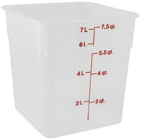 Cambro (8SFSPP190 8 qt Polypropylene Food Storage Container - CamSquare®