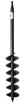 Power Planter Modello 528H – Coltivatore per terreno da giardino, trivella per vasi da quarto – scavatrice manuale – 12,70 cm di larghezza e 70 cm di lunghezza – per piantare piante in vaso