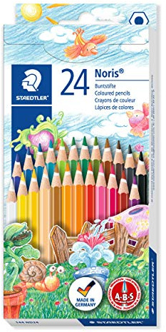 STAEDTLER 144 ND24 - Noris Club Farbstift 24 Stück Doppeldeckeretui