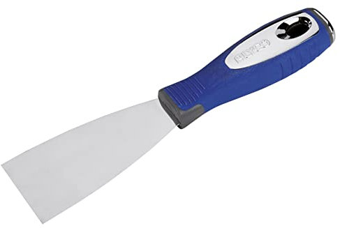 ALYCO 196411 - Espatula inoxidable mango ergonomico bicomponente 80 mm