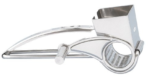 Fantes Rotary Cheese Grater, 18/8 Stainless Steel, The Italian Market Original since 1906﻿