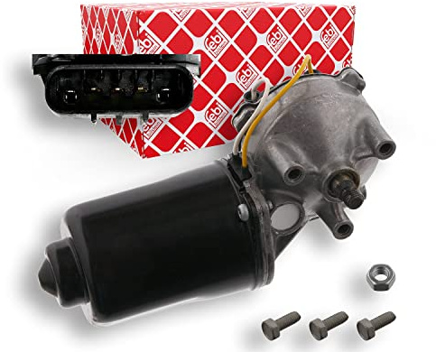 febi bilstein 33748 Scheibenwischermotor mit Anbaumaterial, 1 Stück | Kompatibel mit: OPEL COMBO Kasten/Großraumlimousine, COMBO Tour, CORSA C, CORSA C Kasten/Schrägheck