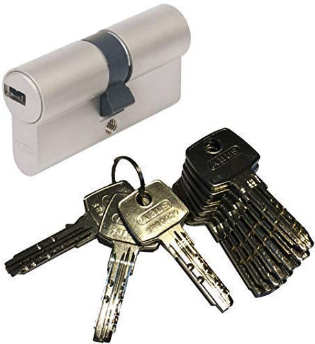 ABUS EC550 Profil-Doppelzylinder Länge (a/b) 28/34mm (c=62mm) mit 10 Schlüssel