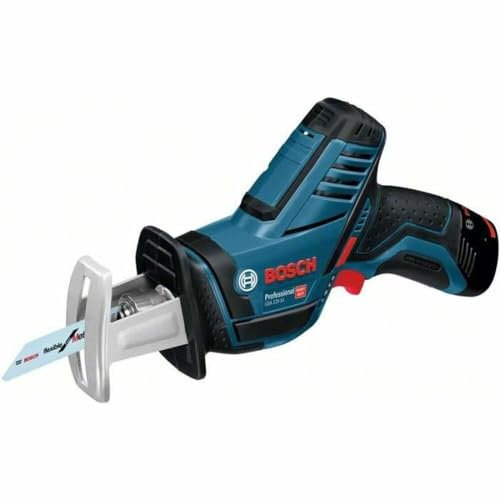 Bosch Professional 12V System Sega Universale a Batteria Gsa 12V-14 (Incl. 2 Lame, senza Batterie e Caricabatteria, in L-Boxx)