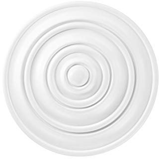 Roseta roseta para techo techo interior pared antigolpes Ø34 cm, R118