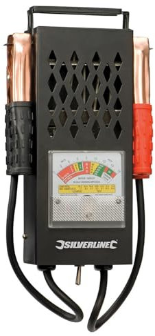 Silverline Battery & Charging System Tester 6V & 12V (282625)